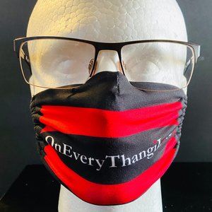 Oneverythangilove Face Mask Red For All